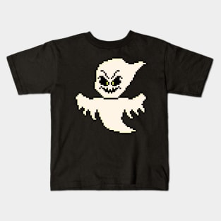 Pixel Monster Ghost Kids T-Shirt